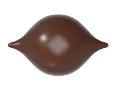 Chocolate World Frame Moulds - CW1903 - Praline Curve - Frank Haasnoot - 7.5gm - 45.5x28.5x14mm