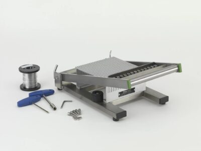 Mini Guitar Cutter - for Cutting Ganache, Praline, Creams etc. - 7.5mm Base - 180x180mm Cutting Surface - DED GUI_500