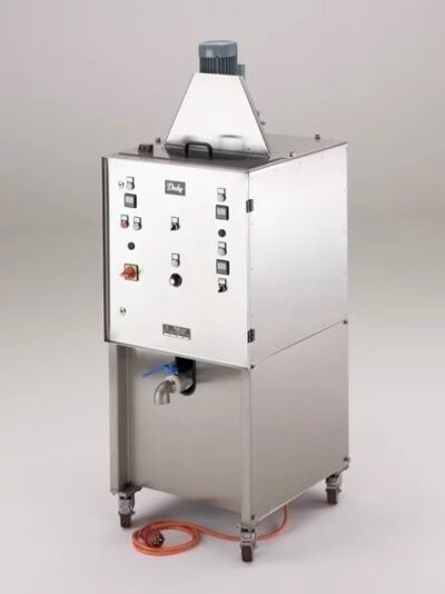 Chocolate tempering machine for large batches, 150kg capacity, compressor cooled - DED TEM_150
