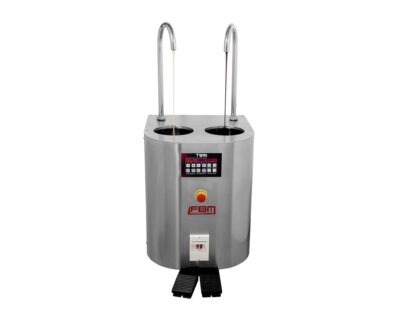 Chocolate dispenser for ice cream shops, with two taps - TWIN_10