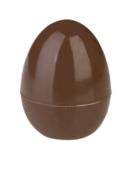 Hans Brunner One-Shot - Standing egg, smooth - OS-0146.109-KL-N - Dimensions: Length: 25.1 mm, Width: 25.1 mm, Height: 39 mm, Weight: 16 grs