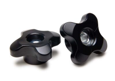 ChocoVision Spares - Black Plastic Thumb Screws to Retain Baffle (Pack of 2) - REV3Z KNOB