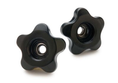 ChocoVision Spares - Black Plastic Thumb Screws to Retain Baffle (Pack of 2) - REVX KNOB