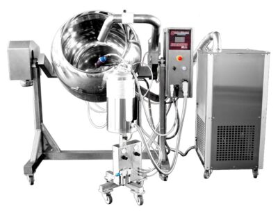 Chocolate panning machine - 60kg capacity - with tilt function to empty - RC_C_60 +