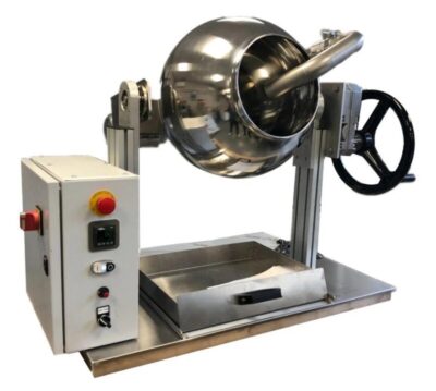 Chocolate panning machine - 7kg capacity - with tilt function to empty - RC_C_7 +