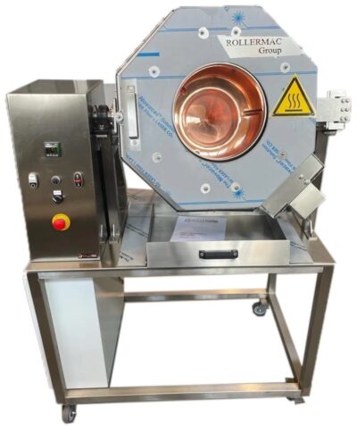 Sugar panning machine - 8kg capacity - electric - with tilt to empty function - RC_SWEET_8E +