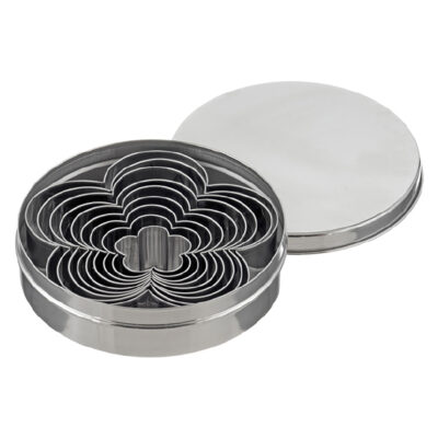 Chocolate World - S02010 - Set of pastry cutters flower