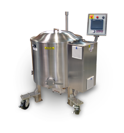 Automatic Chocolate Tempering Machine - 200kg Capacity - PLC Touchscreen Control  - SAV 0970-68