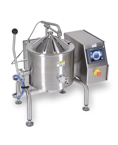 Fudge Making Equipment - Automatic Table-Top Electric Fudge and Caramel Cooker & Mixer with PLC Touch-Screen Control - Savage Bros Firemixer 14 - SAV 2410-81