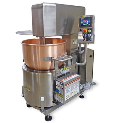 Fudge Making Equipment - Large Capacity Automatic Electric Fudge and Caramel Cooker & Mixer with PLC Touch-Screen Control - Savage Bros Firemixer S217 - SAV 3320-80