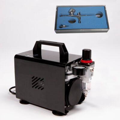 Chocolate Airbrush & Compressor Set - For Fine Decoration - S1303